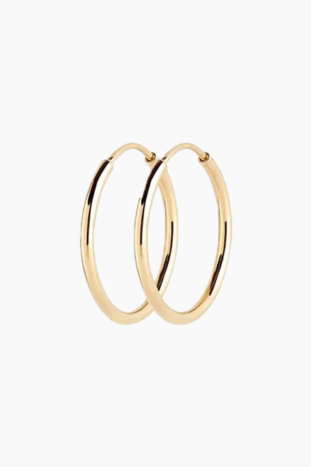 Senorita 20 Hoop - Goldplated Silver - Maria Black - Guld One Size