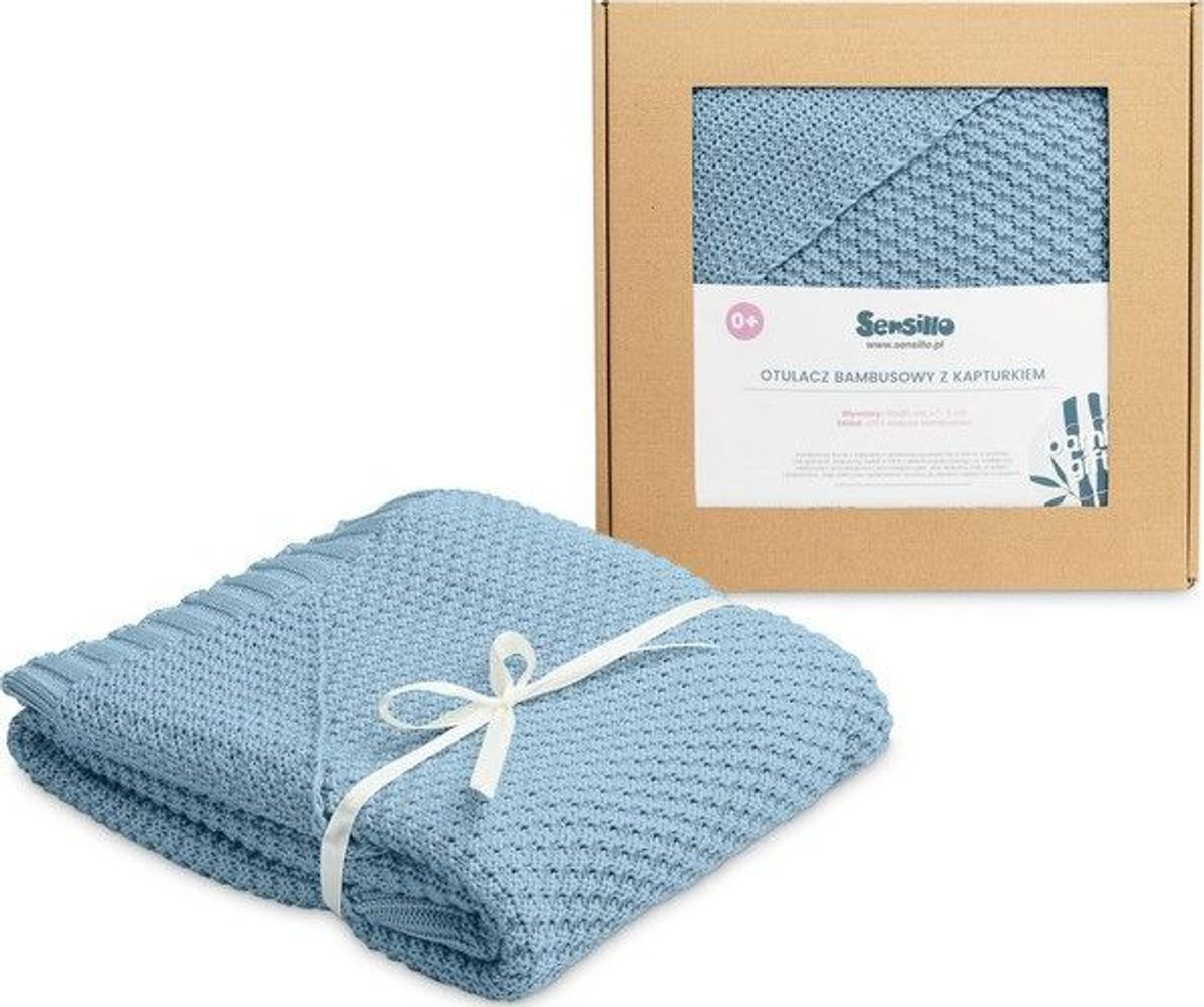 Sensillo Svejledning Med Hue 100% Bamboo Gift Blå