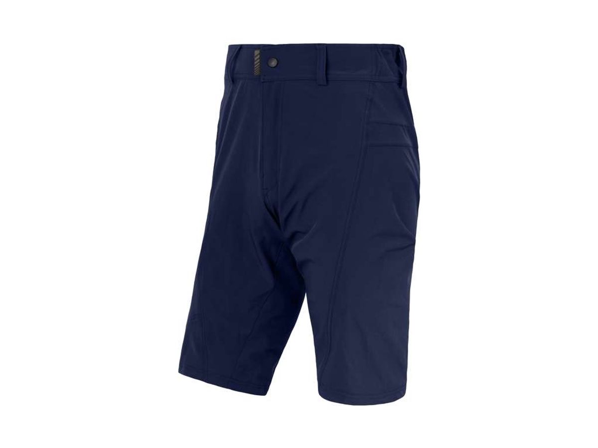 Sensor Helium - Baggy cykelshorts med TMF pude - MTB - Blå - Str. S