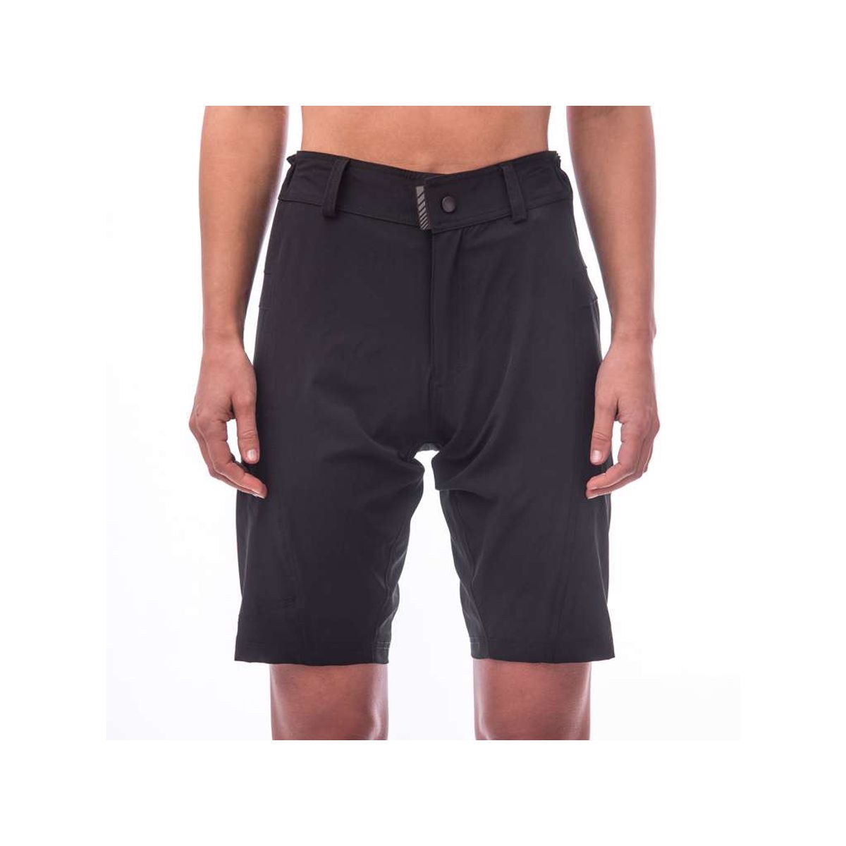 Sensor Helium - Baggy cykelshorts med TMF pude - MTB - Dame - Sort - Str. L