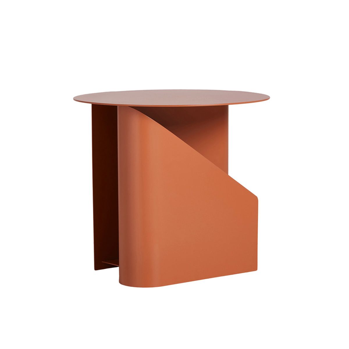 Sentrum Side Table fra Woud (Burnt orange)