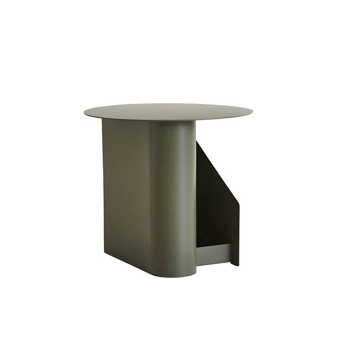 Sentrum Side Table fra Woud (Dusty green)