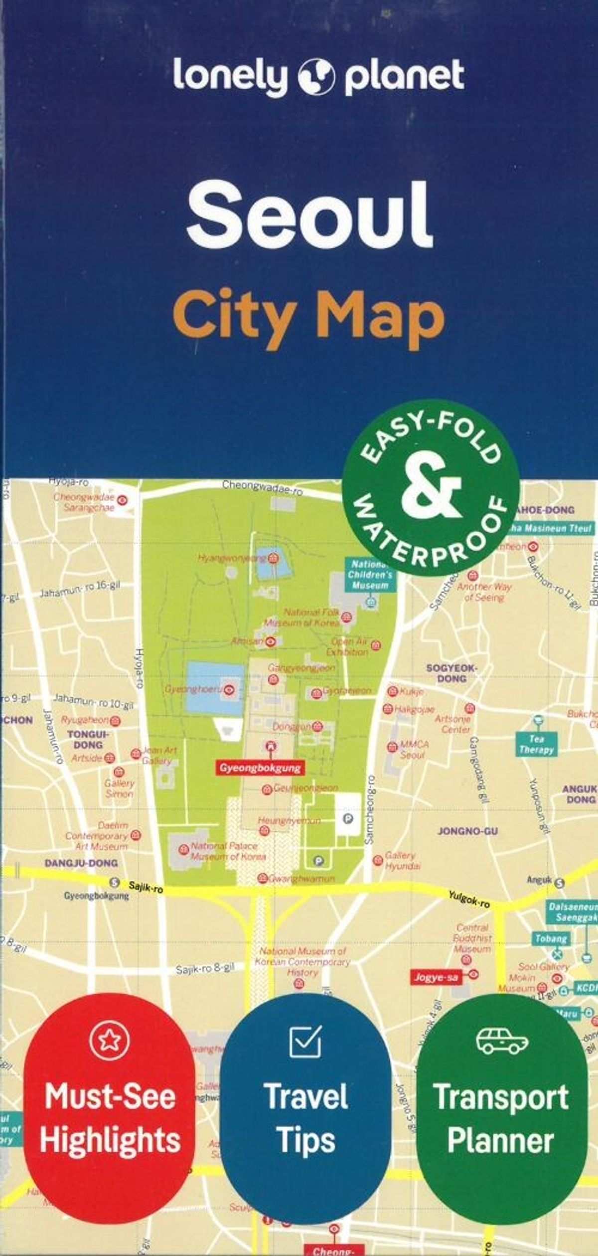 Seoul City Map - Diverse - English Book