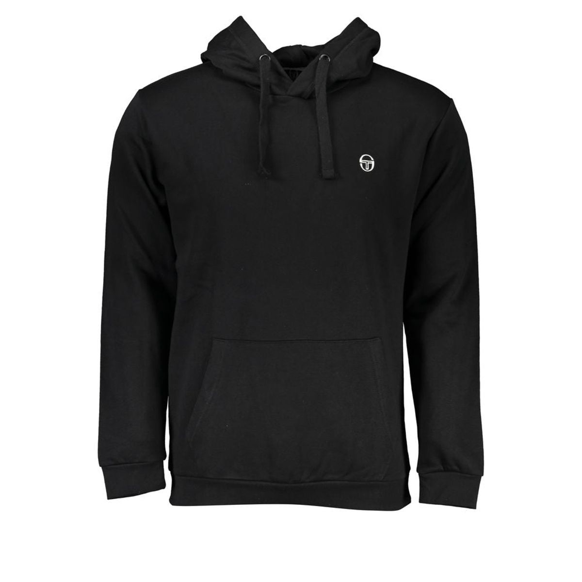 Sergio Tacchini Black Cotton Sweater