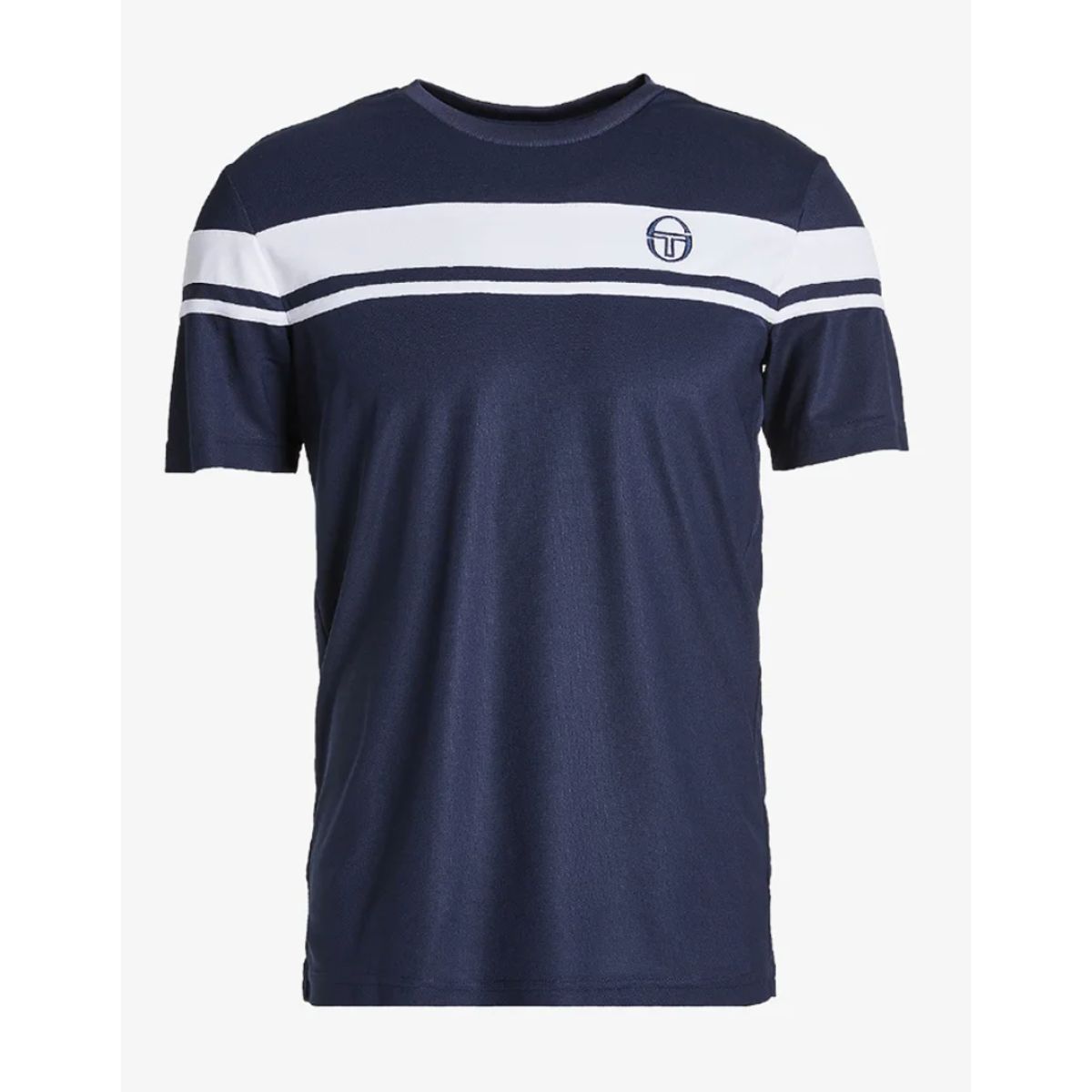 Sergio Tacchini Young Line Pro T-Shirt (Navy/Hvid) - L