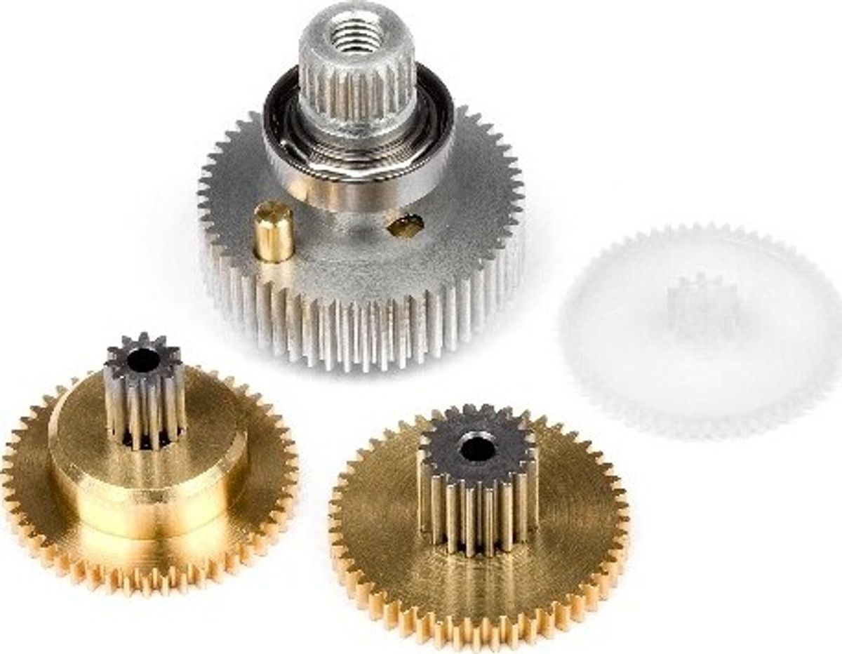 Servo Gear Set (metal/sf-5) - Hp80595 - Hpi Racing