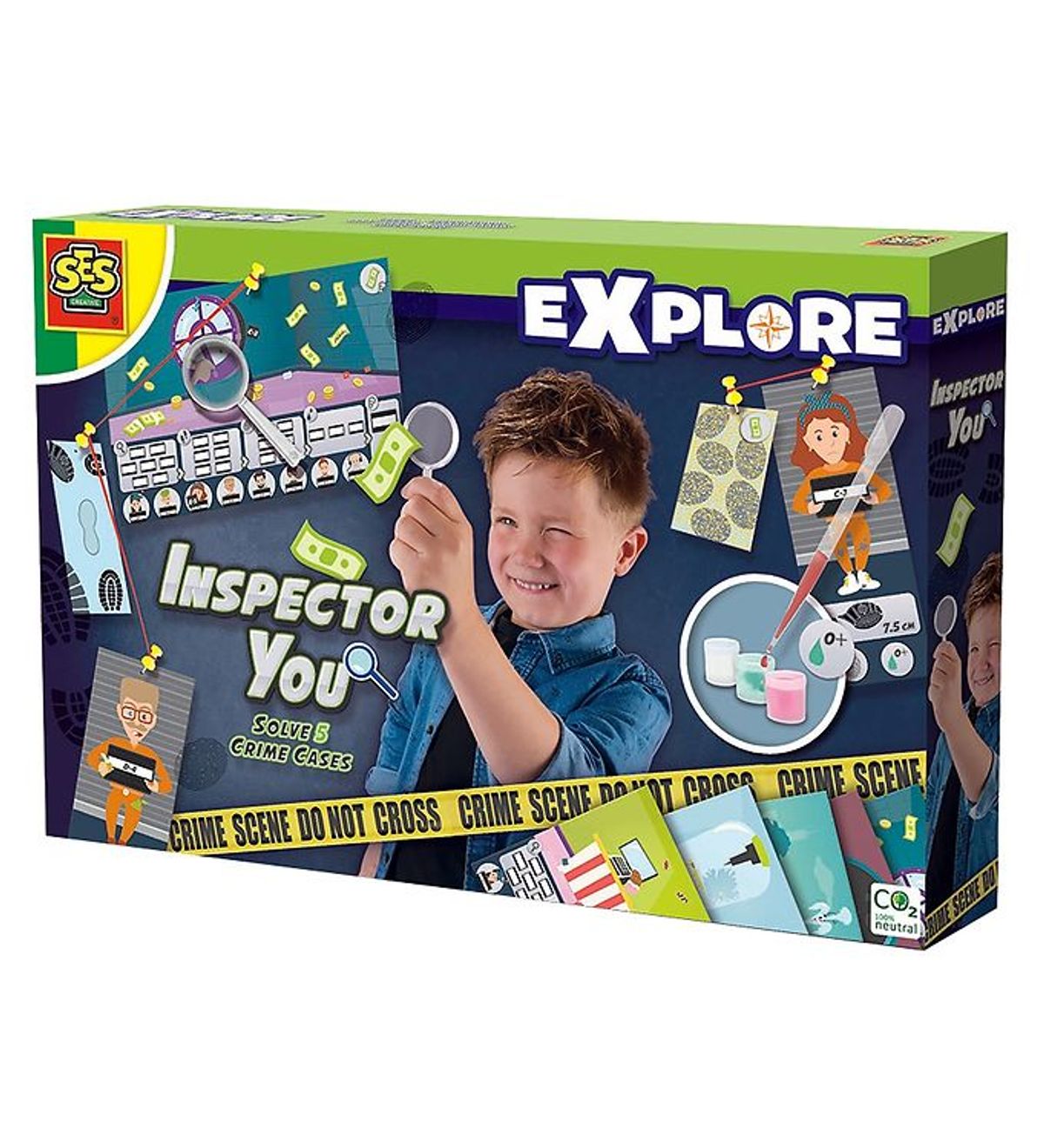 SES Creative Detektivsæt - Explore - Inspector You