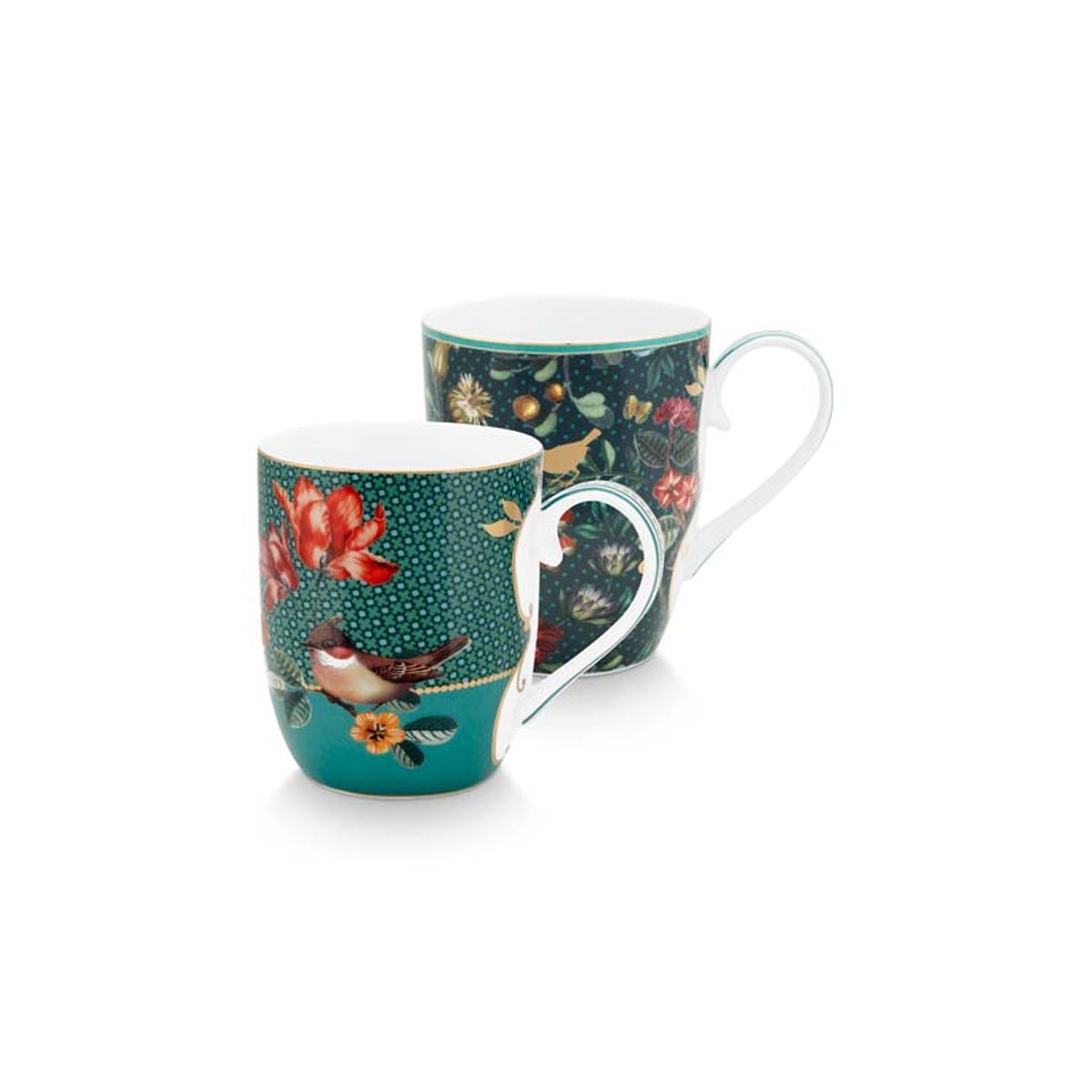 Set/2 Mugs Small Winter Wonderland 145ml