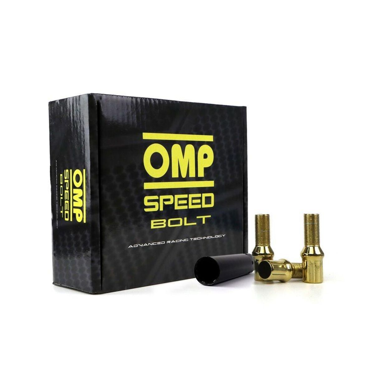 Set Møtrikker OMP 27 mm Gul 20 uds M12 x 1,50