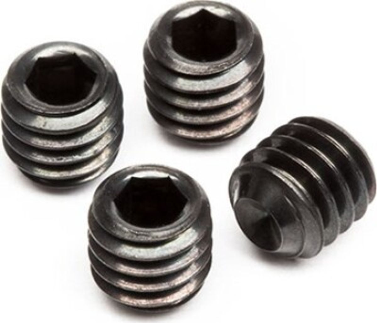 Set Screw M4x4mm (4pcs) - Hpz721 - Hpi Racing