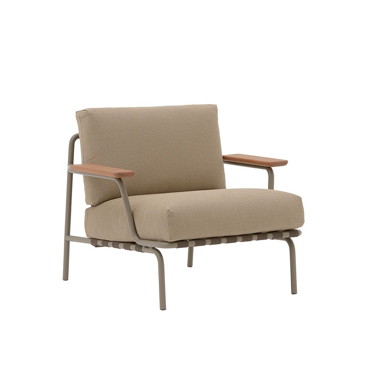 Settle Outdoor Lounge Chair fra Muuto ( Taupe)