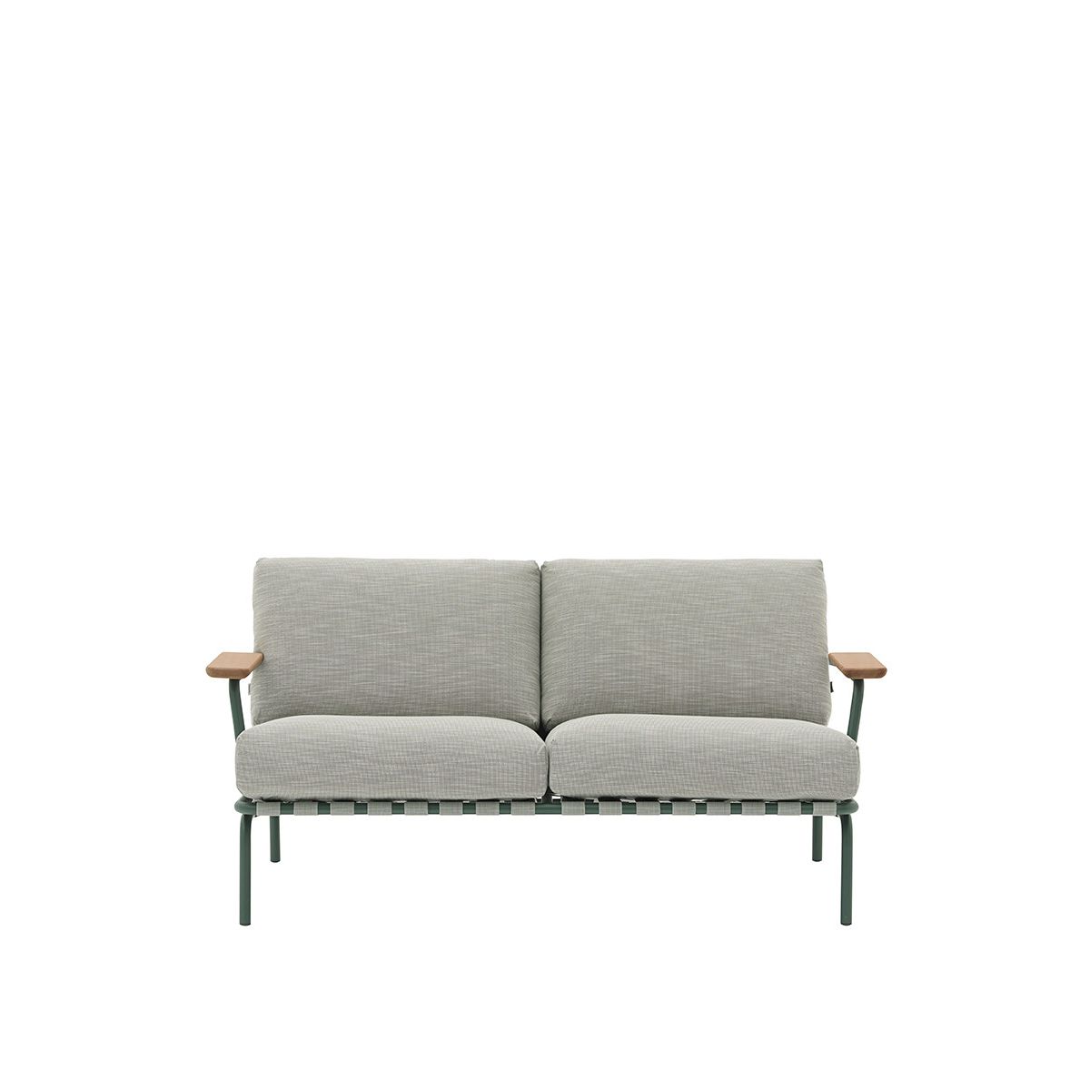 Settle Outdoor Sofa, 2-seater fra Muuto (Dark green)