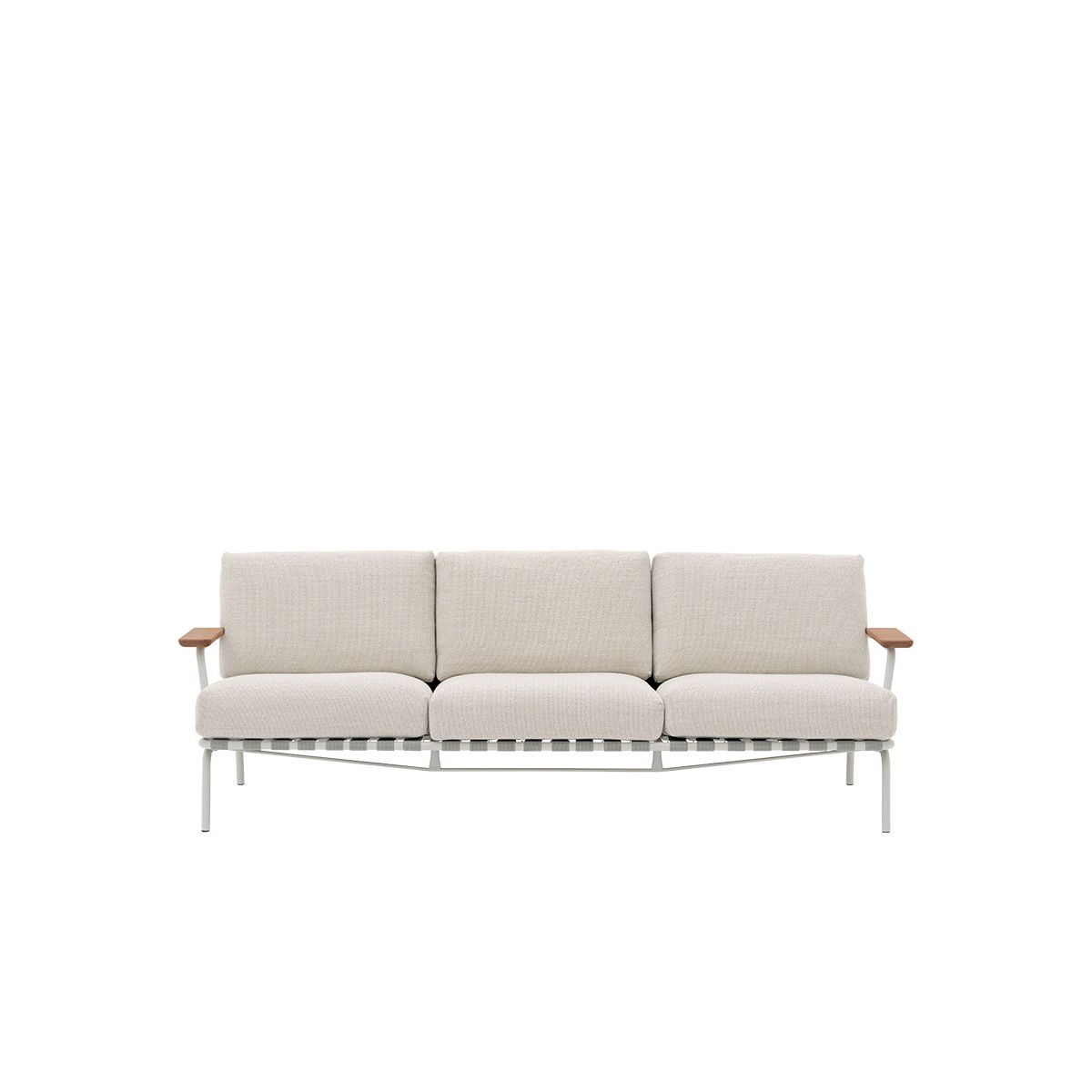 Settle Outdoor Sofa, 3-seater fra Muuto (Grey)