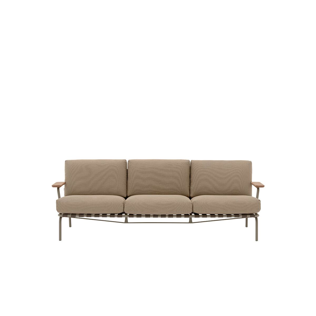 Settle Outdoor Sofa, 3-seater fra Muuto ( Taupe)