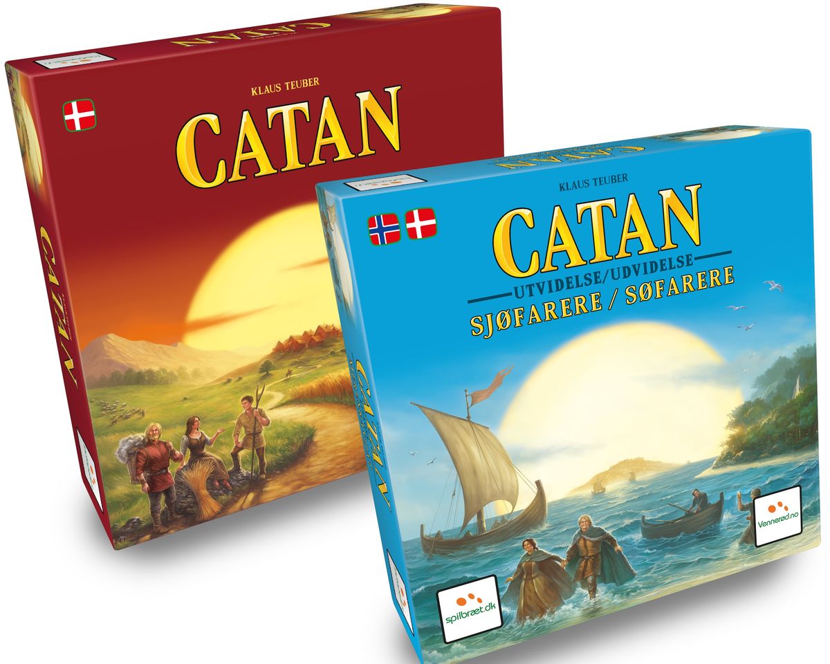 Settlers fra Catan + Søfarer udvidelse