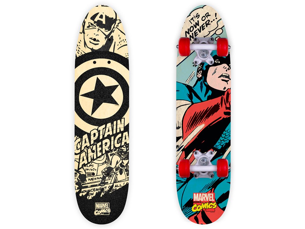 Seven - Avengers - Skateboard - Sort/rød