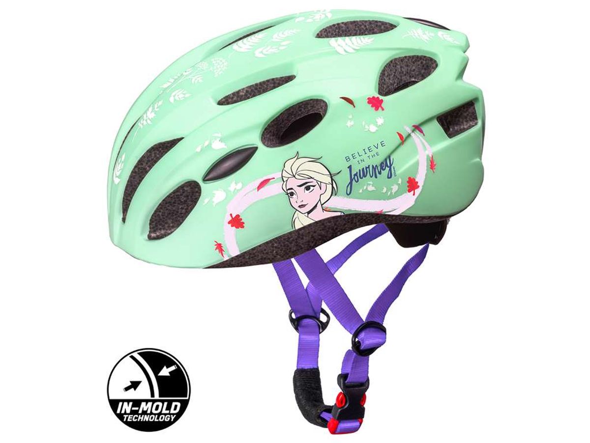 Seven - Frozen II - Cykelhjelm med In-mold - Mint - Str. 52-56 cm