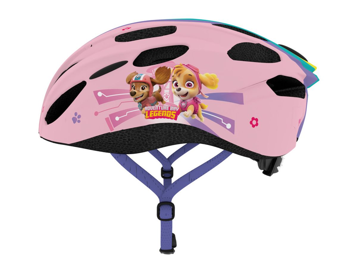 Seven - Paw Patrol - Cykelhjelm med In-mold - Pink - Str. 52-56 cm