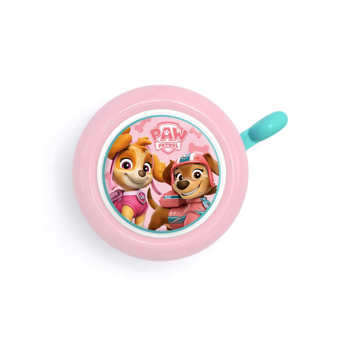 Seven - Paw Patrol - Ringeklokke til børnecykel - Pink - Str. Ø55mm