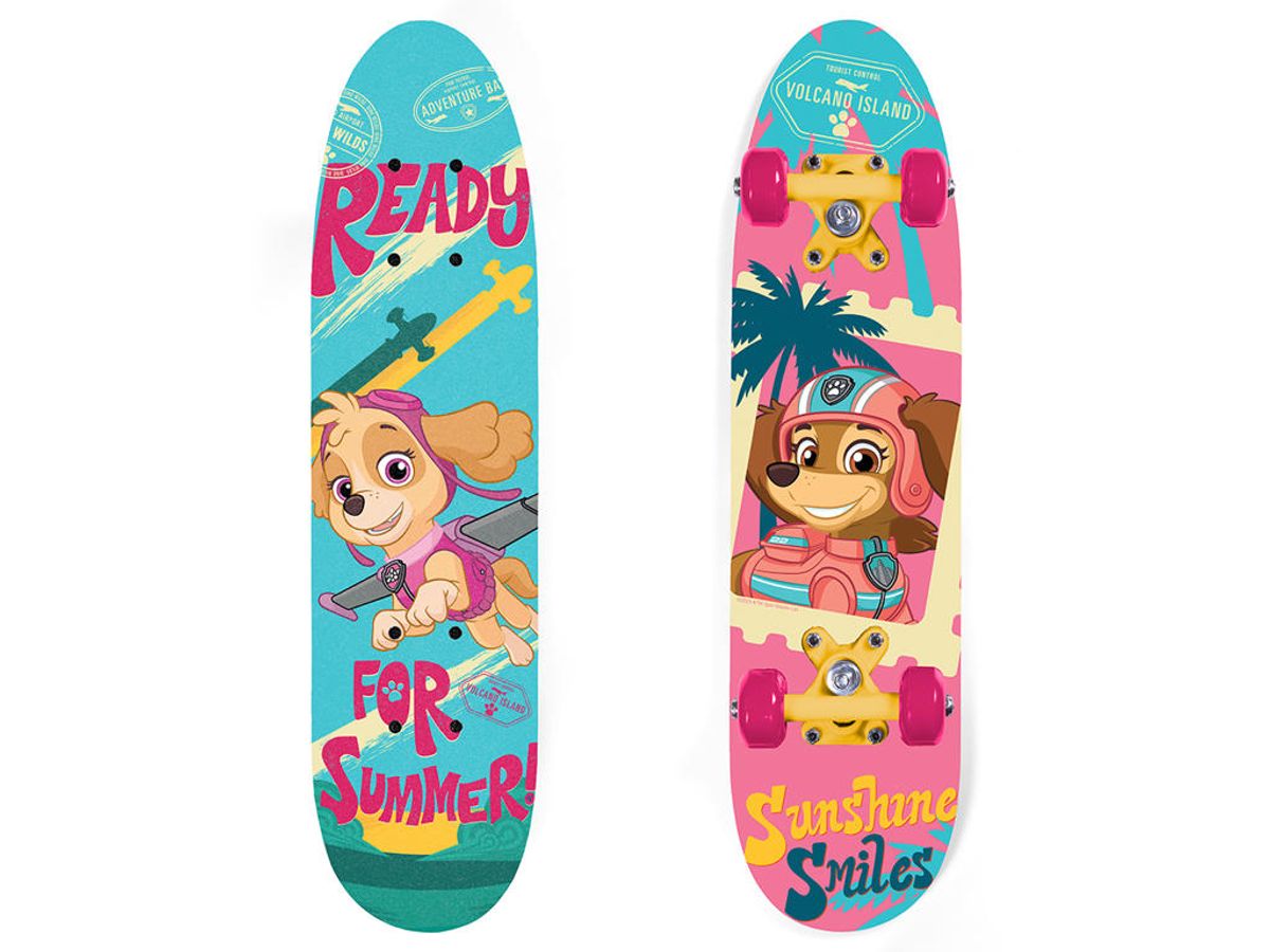 Seven - Paw Patrol - Skateboard - Blå/rød