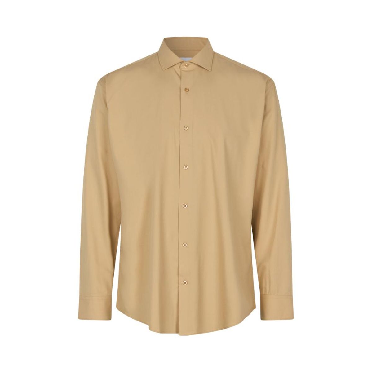 Seven Seas Hybrid Skjorte Modern Fit S50 Sand-43/44-xl