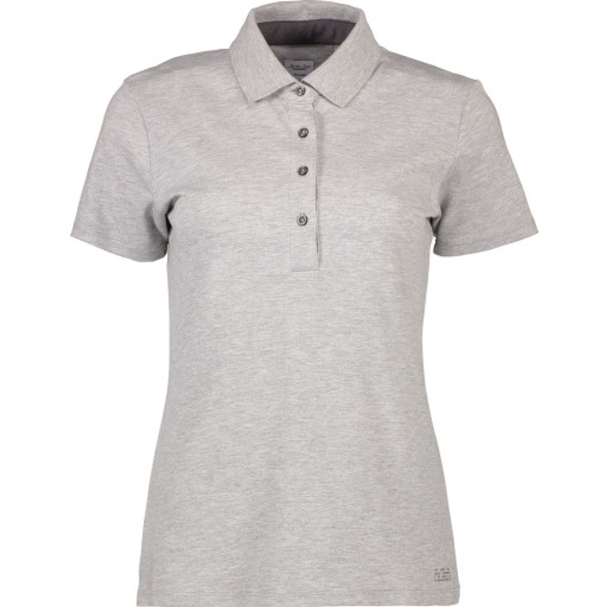 Seven Seas Interlock Polo shirt S610, dame model, lys grå str. L