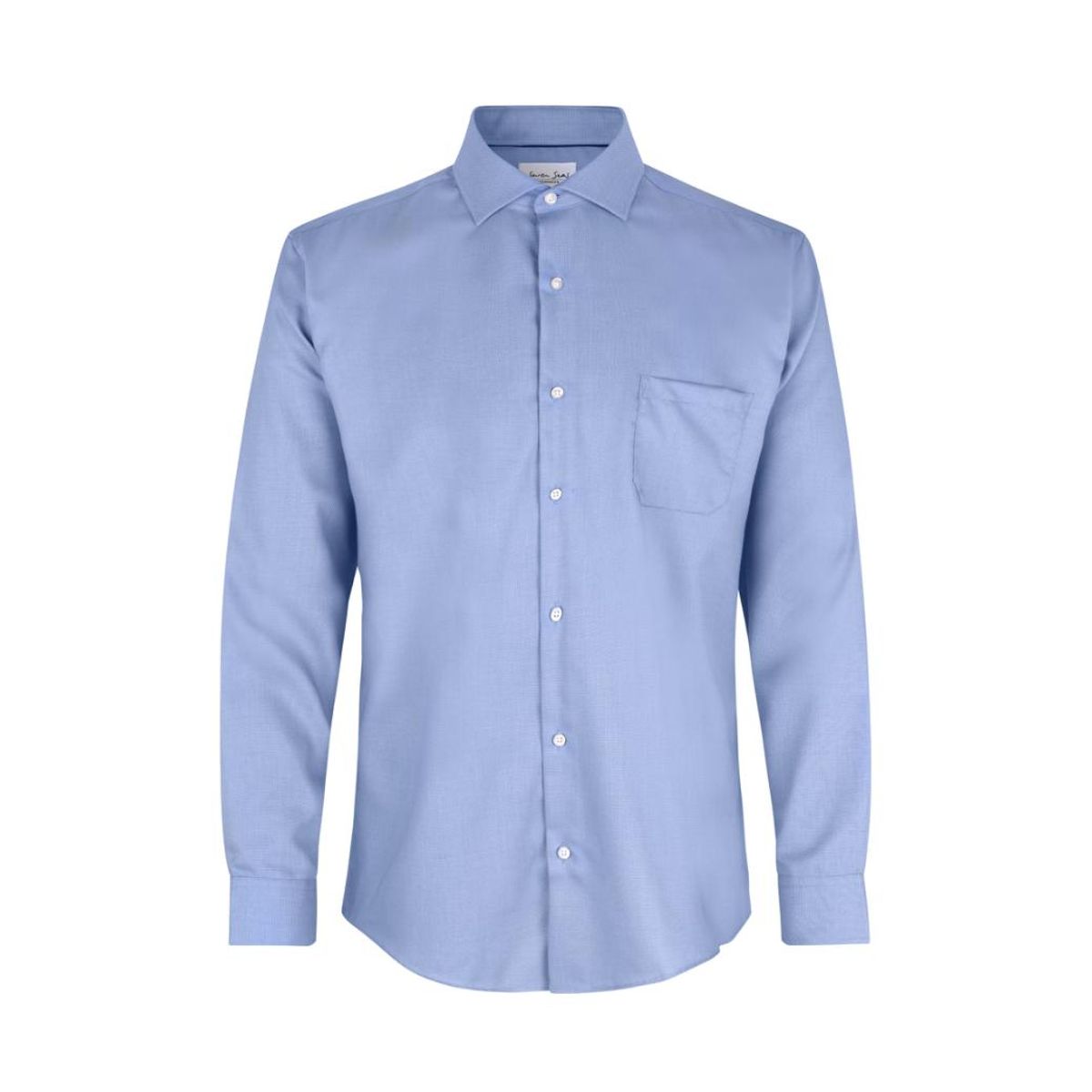 Seven Seas Skjorte Modern Fit Ss310 Light Blue