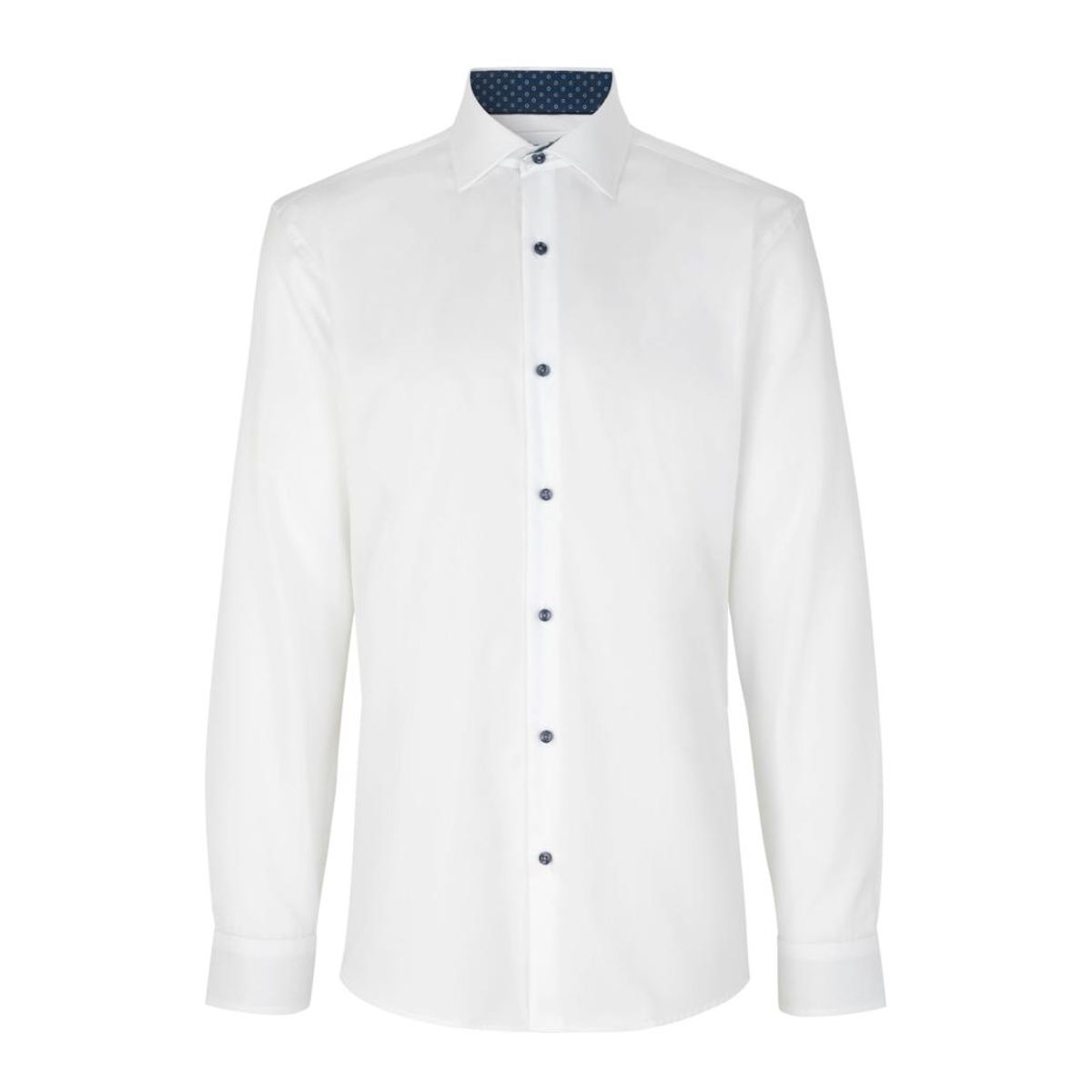 Seven Seas Skjorte Slim Fit S371 White_39/40-m