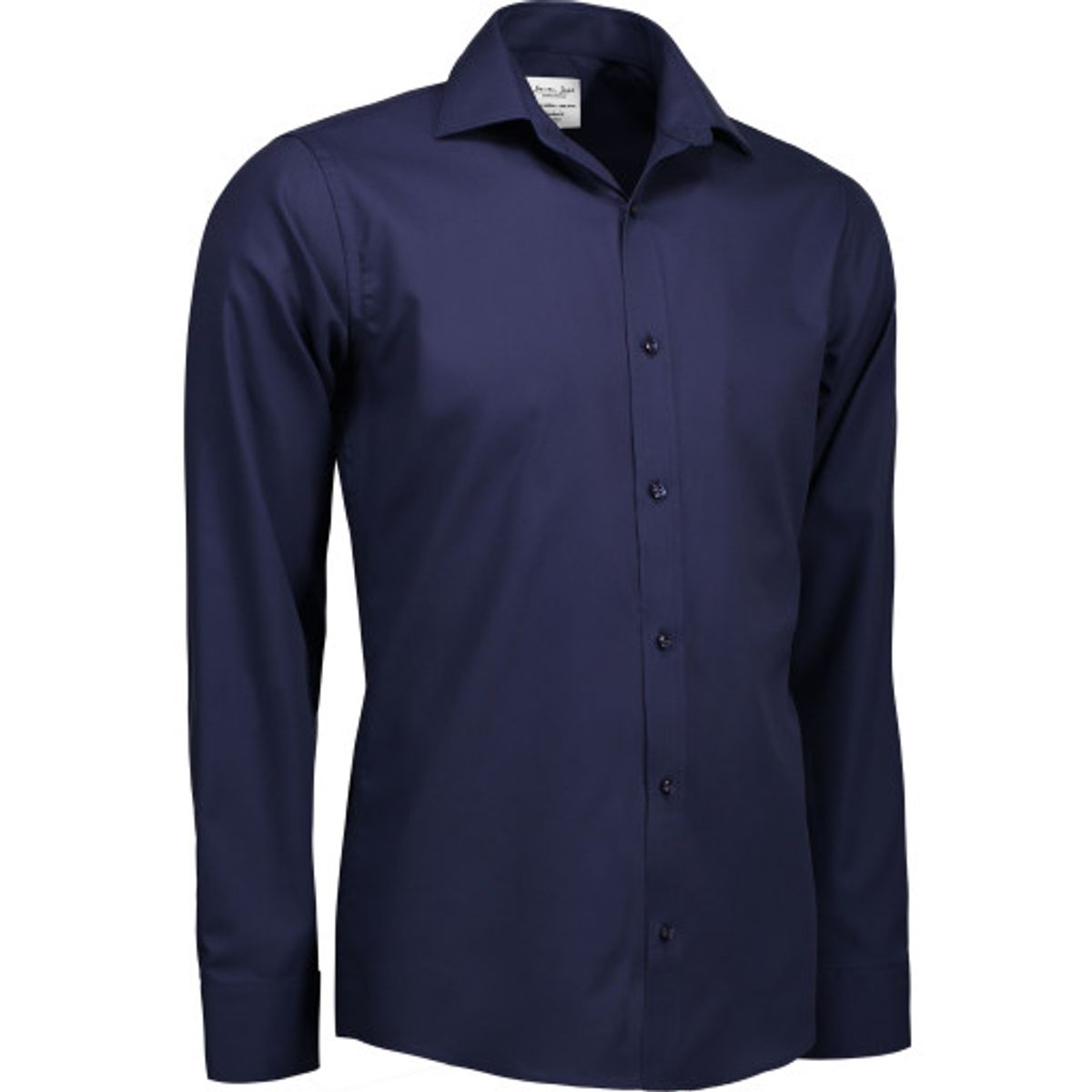 Seven Seas skjorte SS30, slim fit, strygefri, navy, str. 2XL