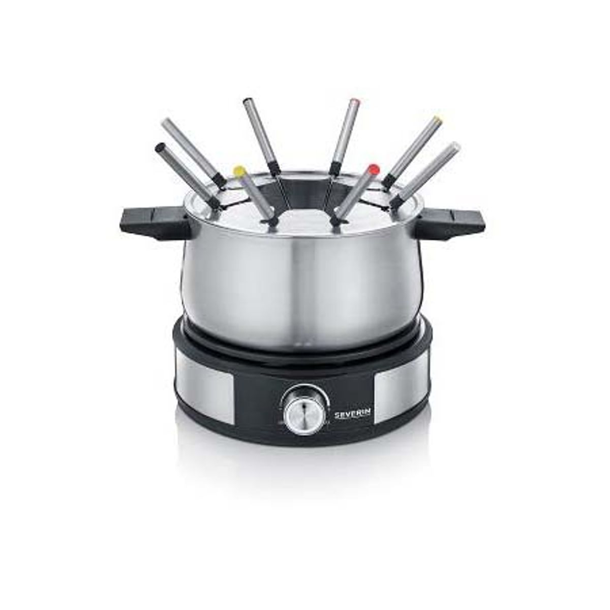 Severin - Fondue 8 pers. 1500 watt Sort/Stål