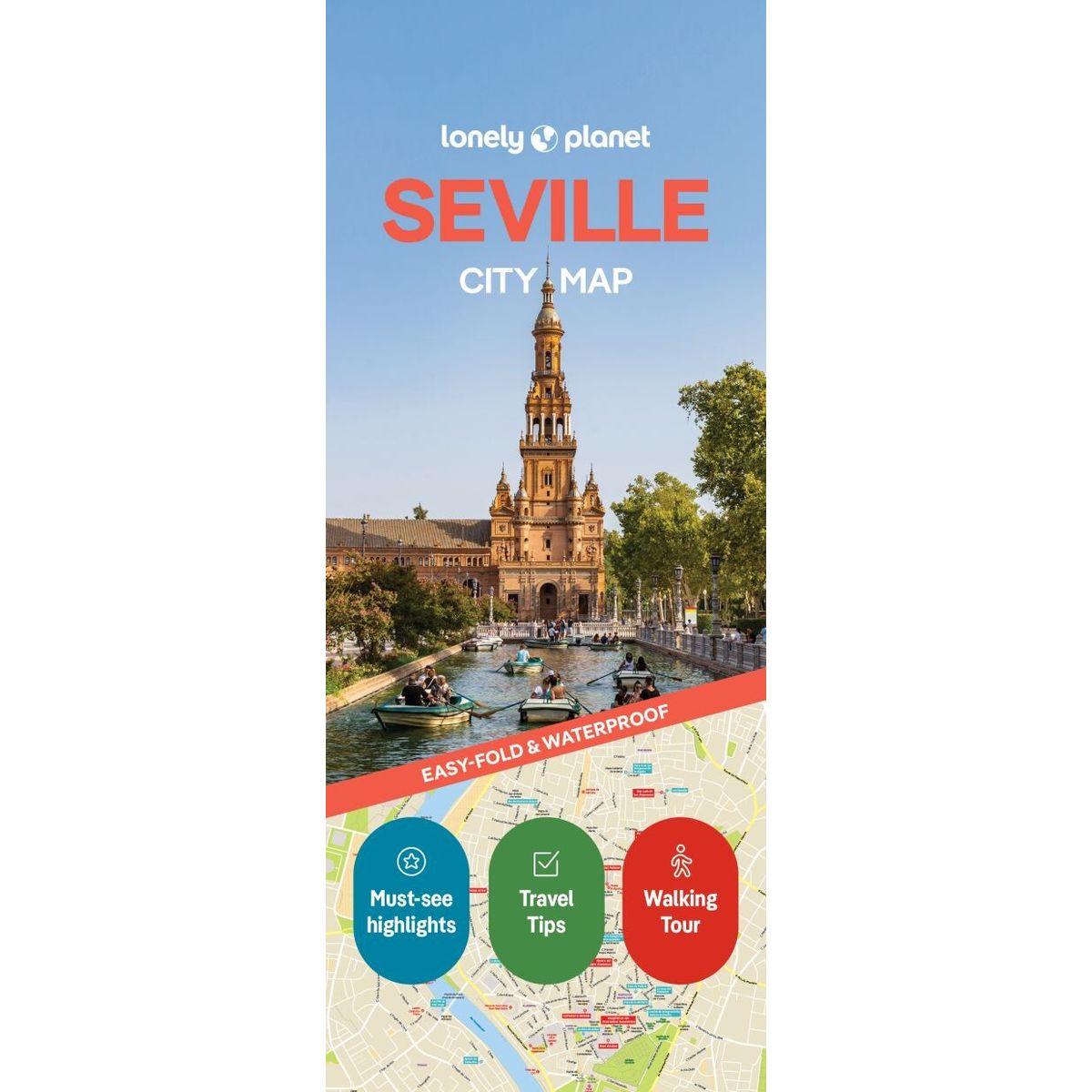 Seville City Map, Lonely Planet - Lonely Planet - English Book