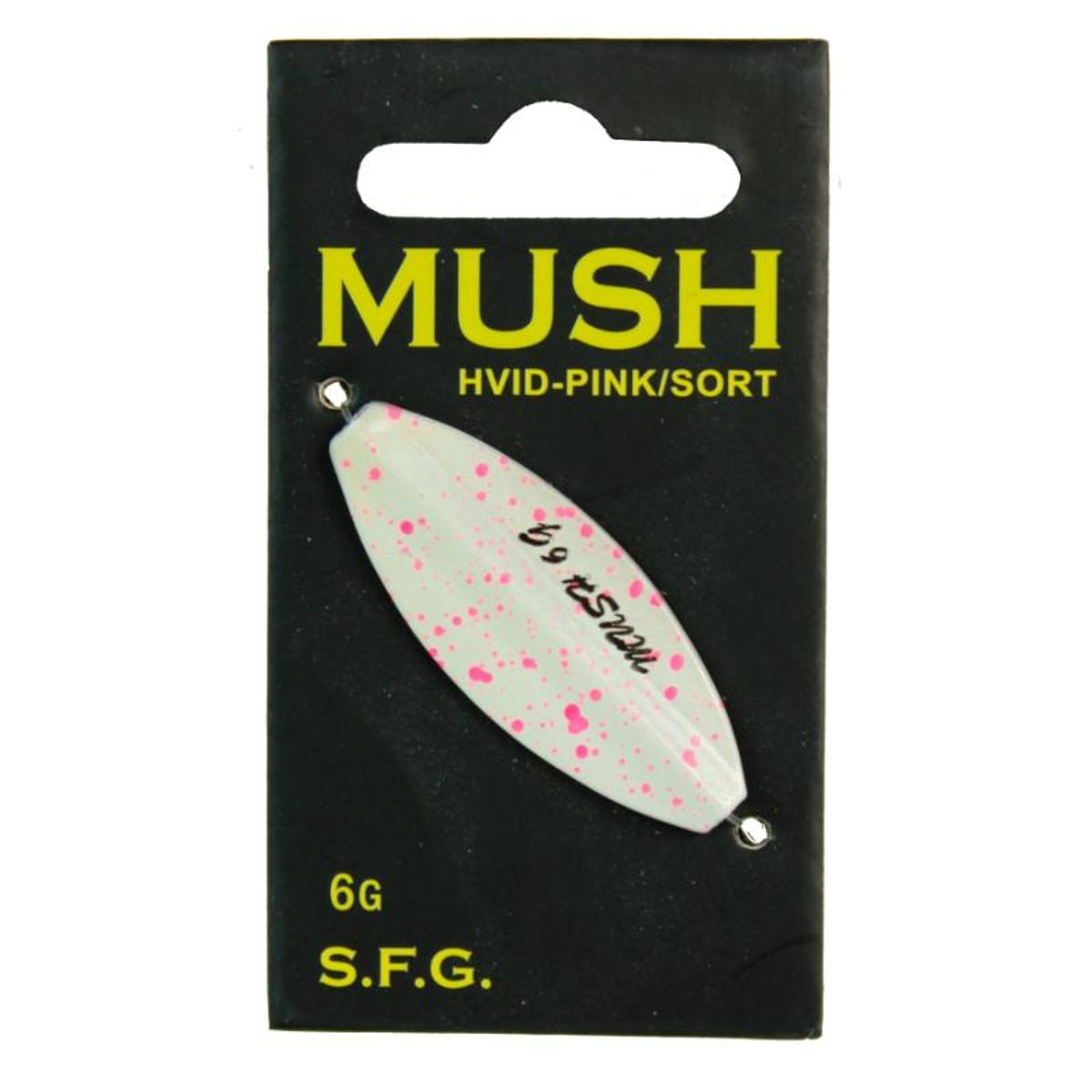 SFG Mush Gennemløbsblink Hvid / Pink / Sort 8g