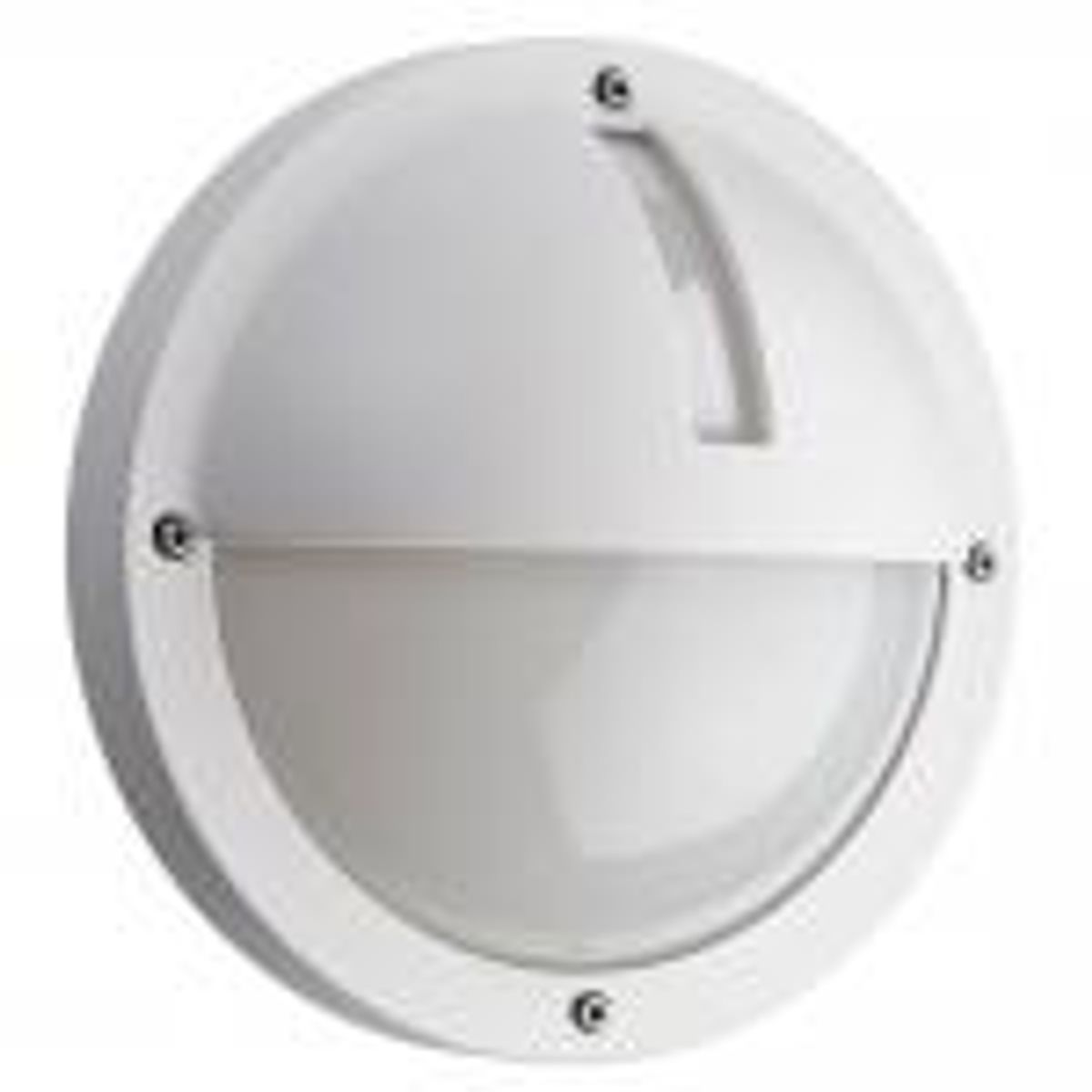 SG Armaturen - Uno LED 12,5W 3000K med PIR Sensor, væglampe IP65 - Mat-Hvid