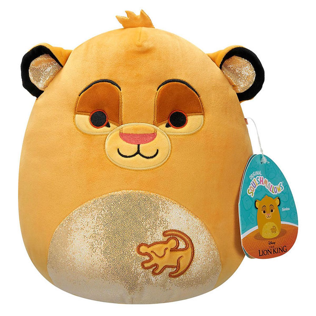 Sguishmallows Bamse - 20cm - Løvernes Konge Simba