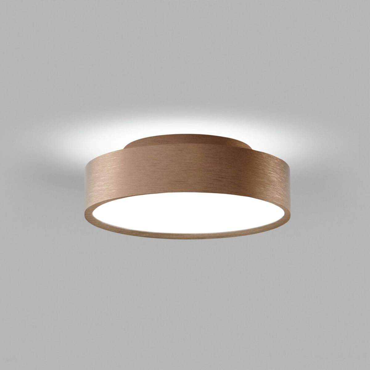 Shadow 1 LED Væg- og Loftslampe Rose Gold - LIGHT-POINT