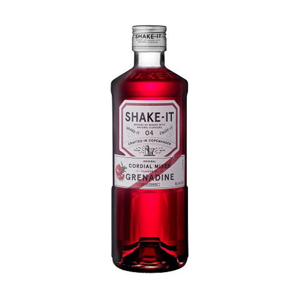 Shake-it Grenadine Cordial Mixer +Pant Fl 50