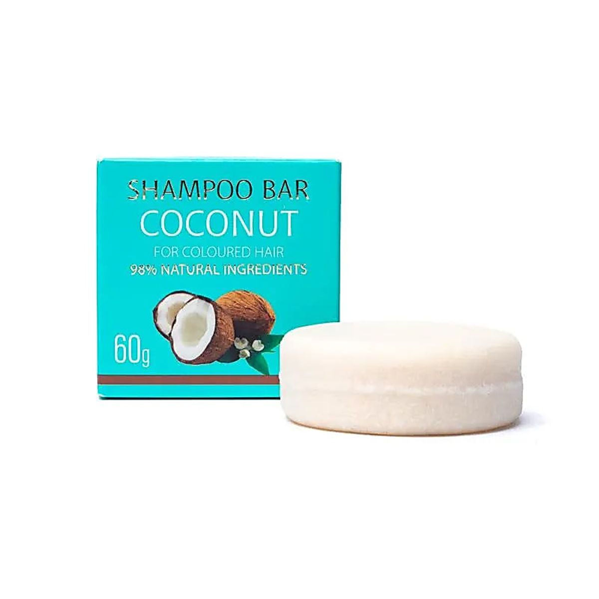 SHAMPOO BAR MED COCONUT OIL - FARVET HÅR - Shampoo Bar - Saules Fabrika - StudioBuus