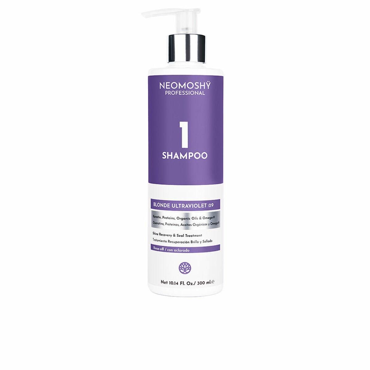 Shampoo der neutraliserer farven Neomoshy Blonde Ultraviolet 9 (300 ml)