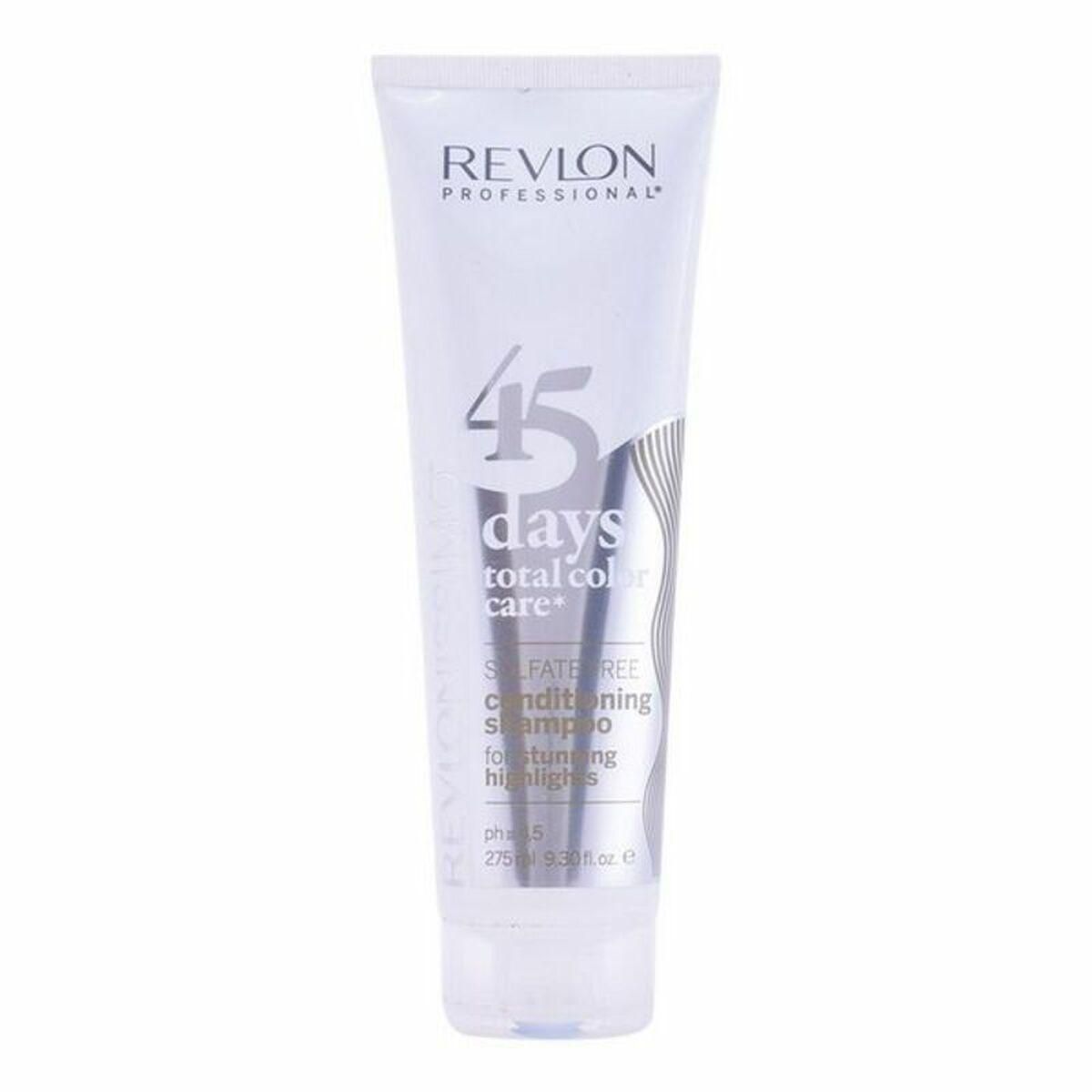 Shampoo og Hårbalsam 2 i 1 45 Days Revlon golden blondes - 275 ml