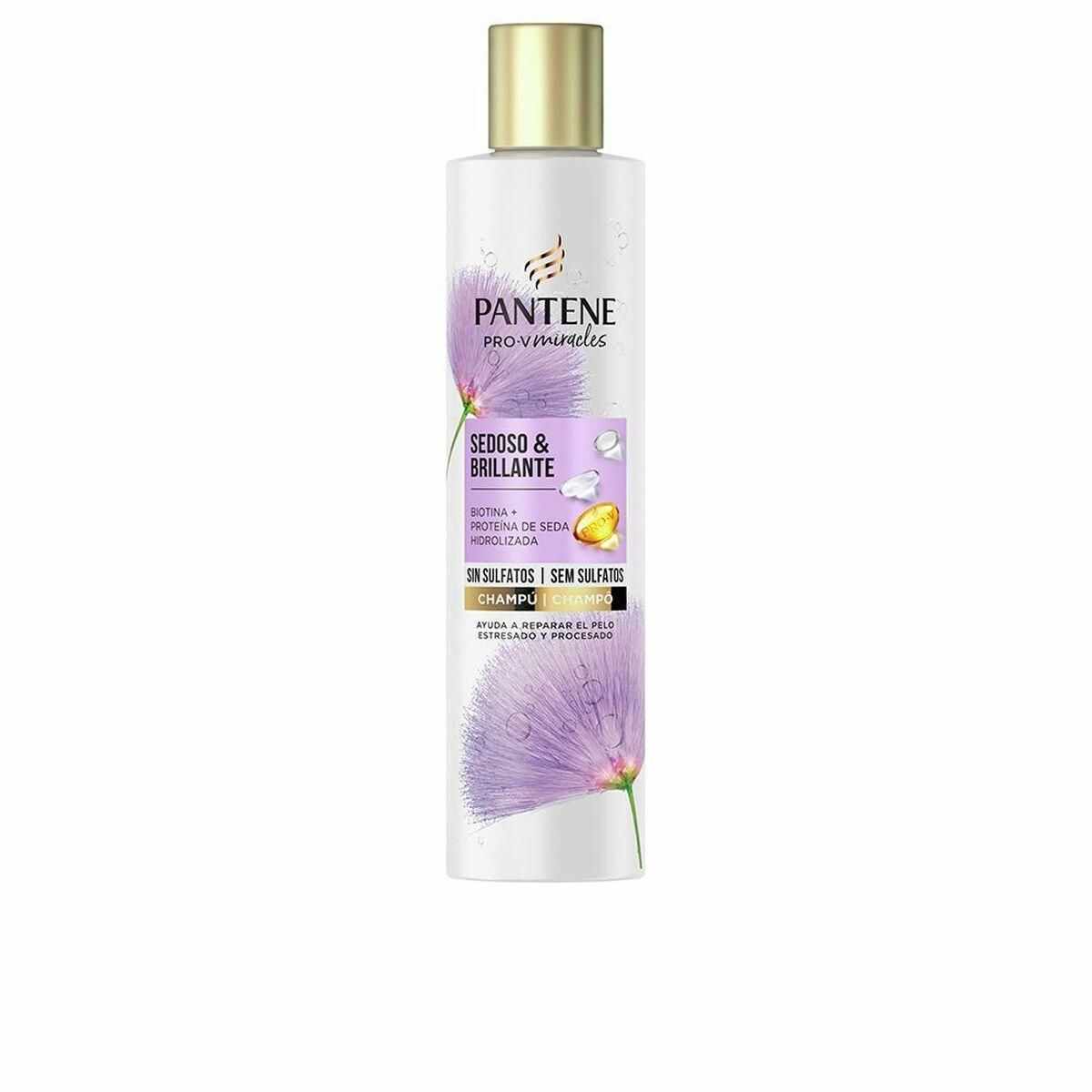 Shampoo Pantene Miracle Sedoso Brillante Silkeagtig afslutning 225 ml