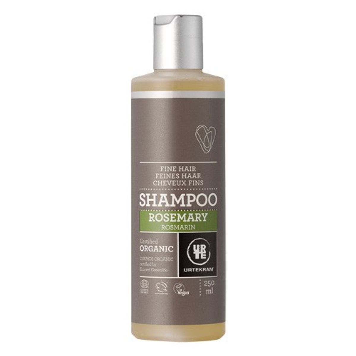 Shampoo Rosemary Økologisk - 250 ml - Urtekram