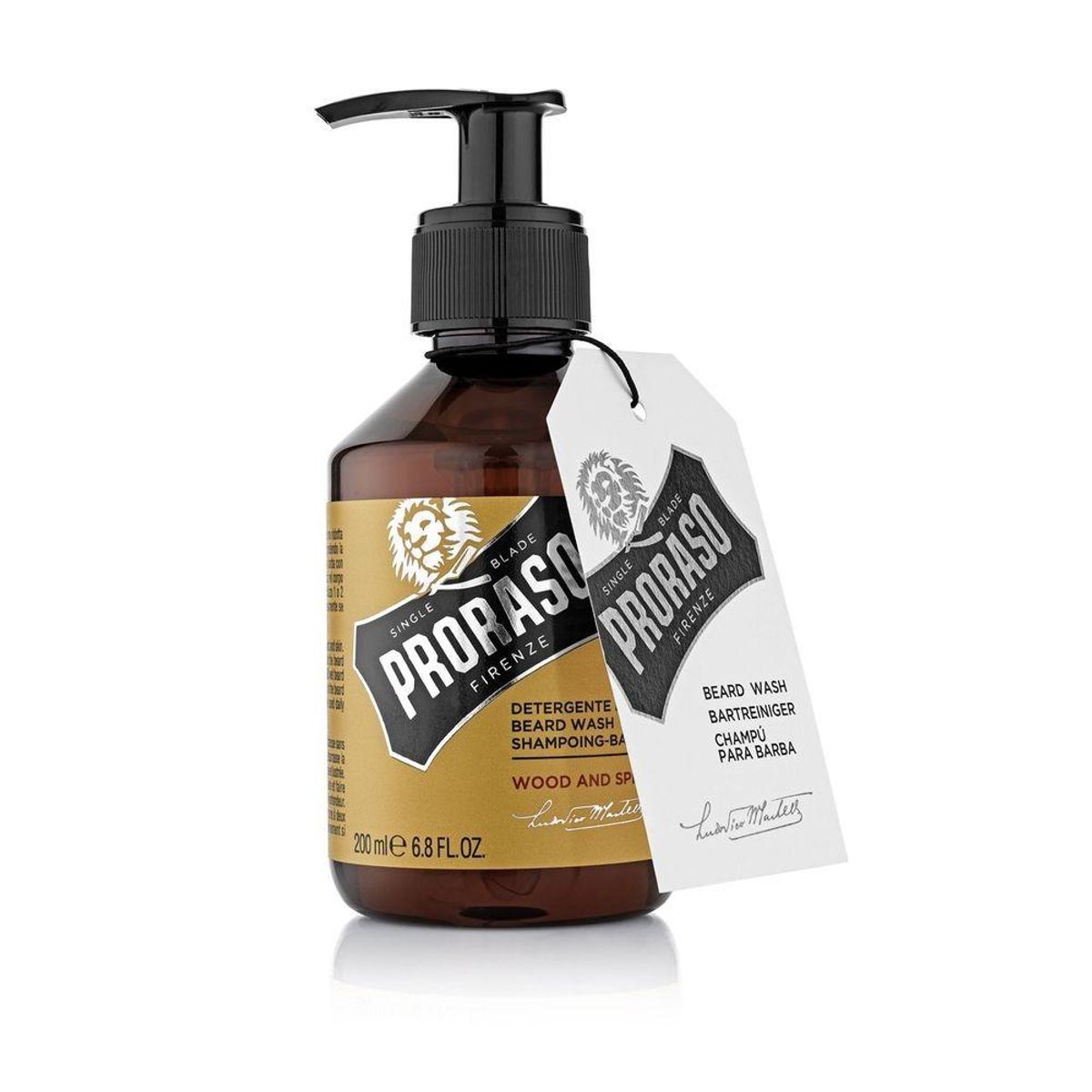 Shampoo til Skæg Proraso Wood And Spice 200 ml