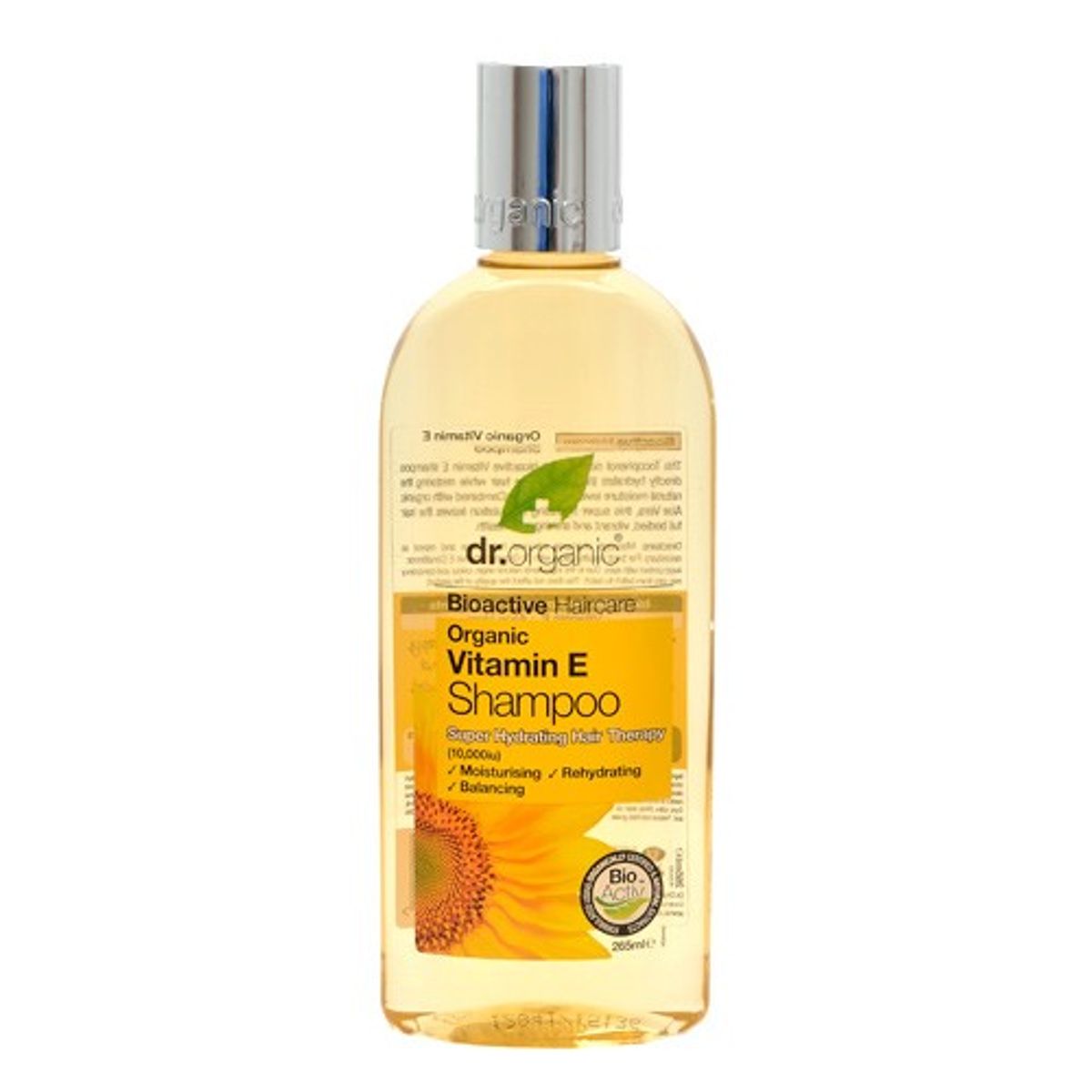 Shampoo, Vitamin E - 250 ml - Dr. Organic