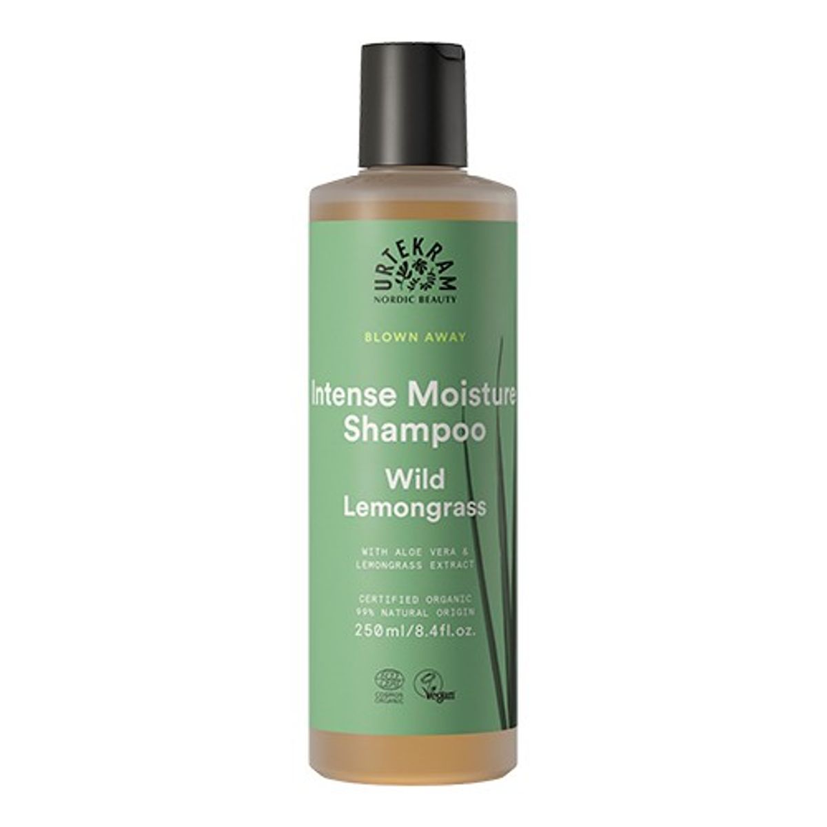 Shampoo Wild Lemongrass - 250 ml - Urtekram Body Care