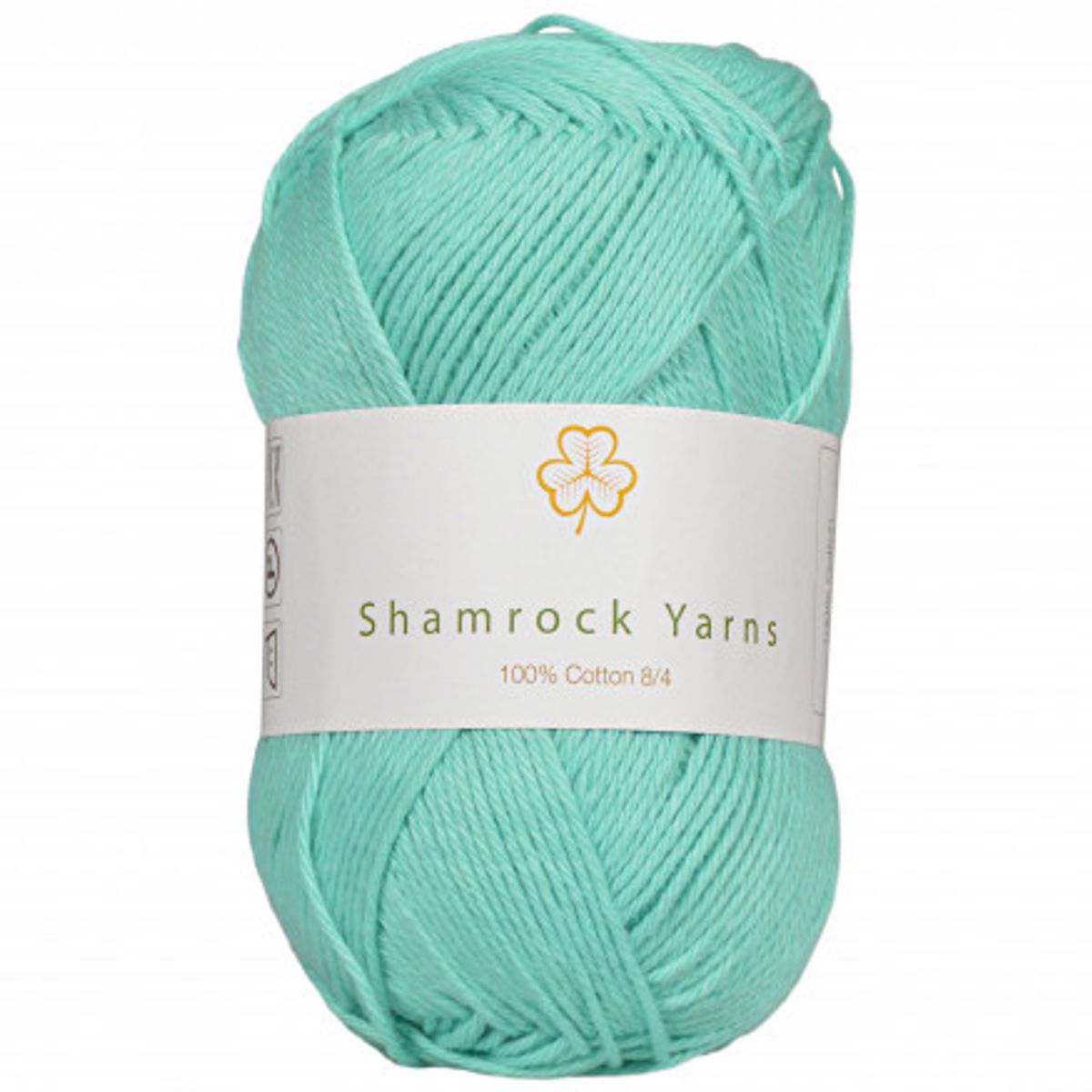 Shamrock Yarns 100% Bomuld 8/4 Garn 16 Frisk Mint