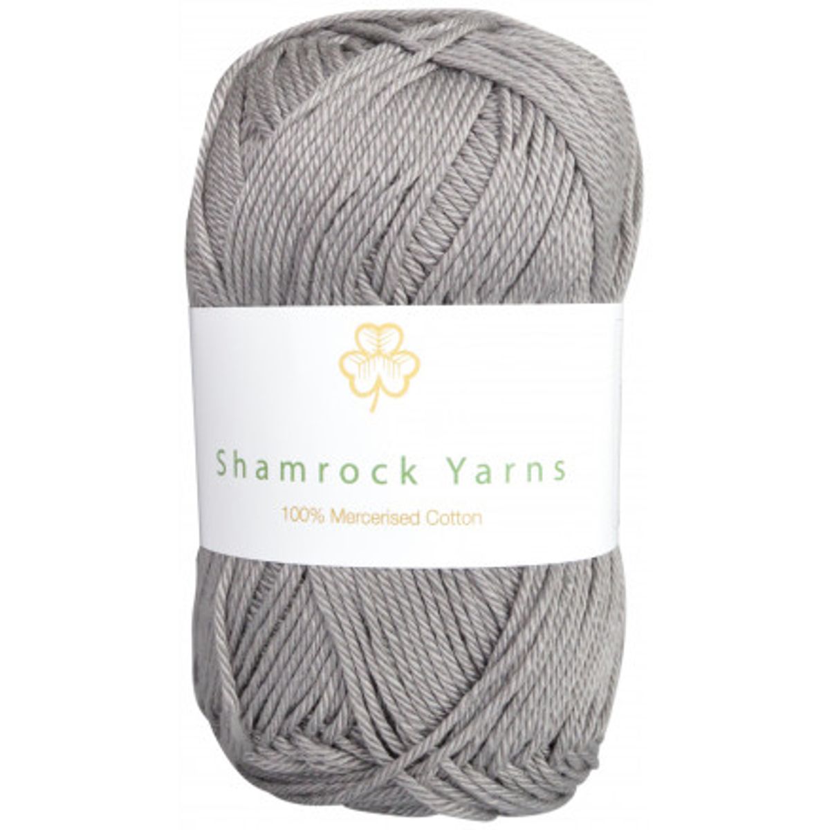 Shamrock Yarns 100% Mercerised Cotton 235 Grå