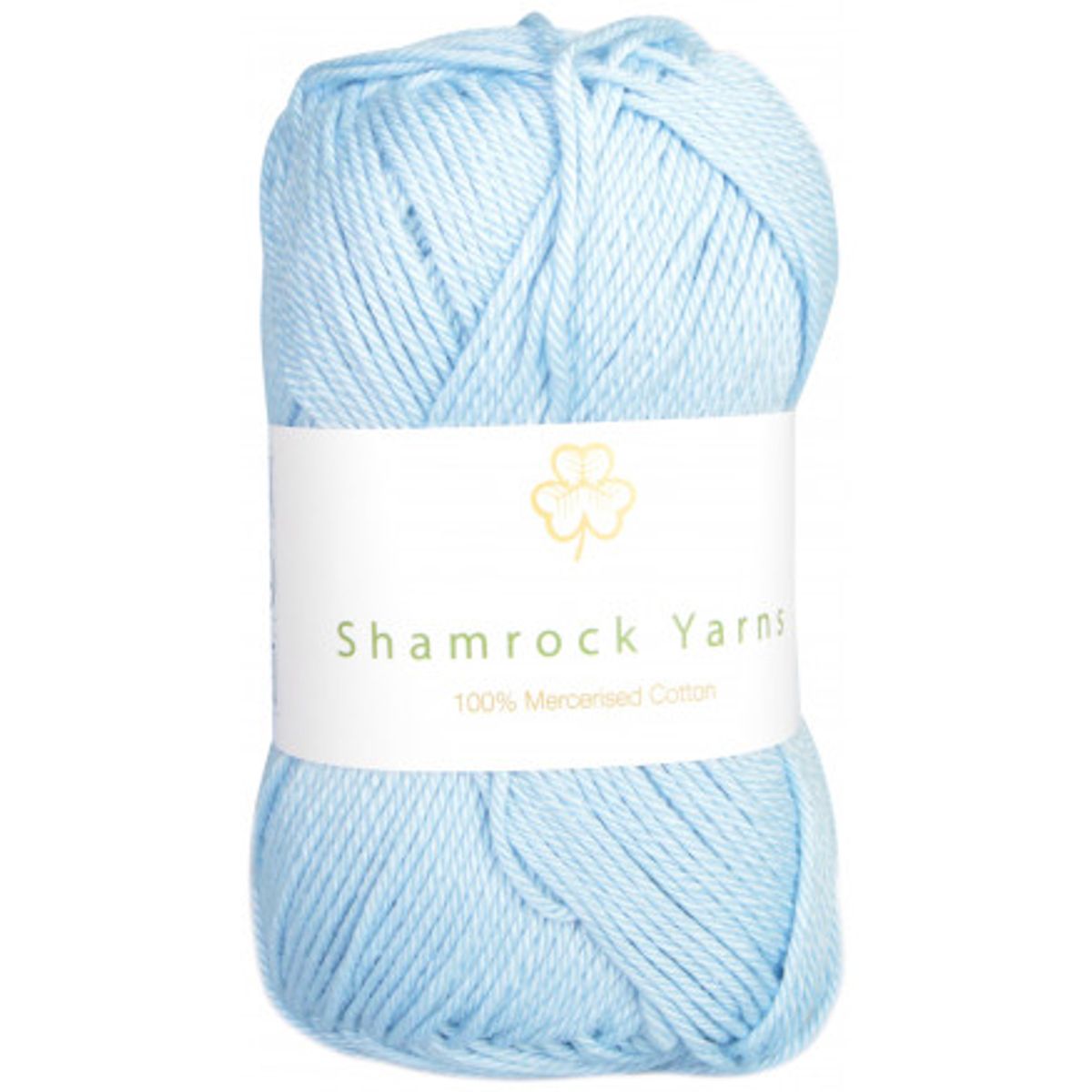 Shamrock Yarns 100% Mercerised Cotton 81 Lyseblå