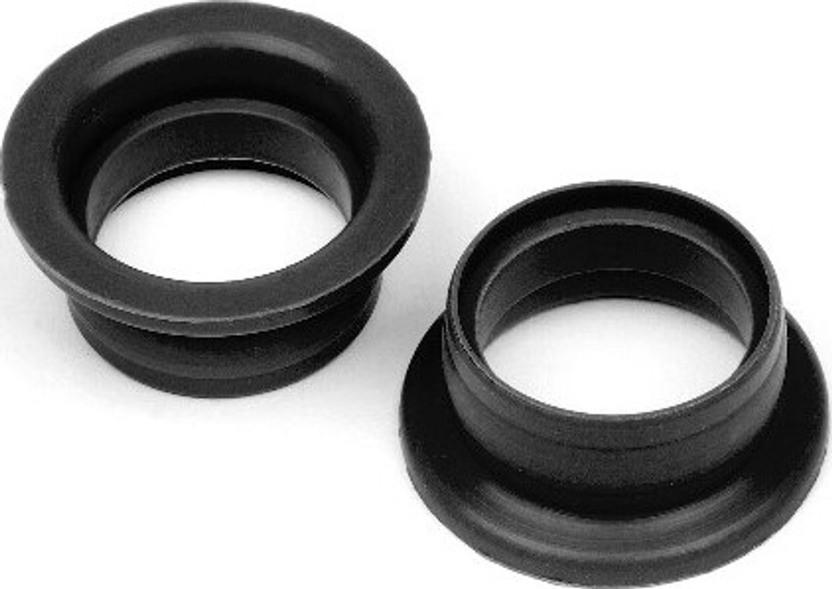 Shaped Exhaust Gasket (21 Size/2pcs) Black - Hp101002 - Hpi Racing