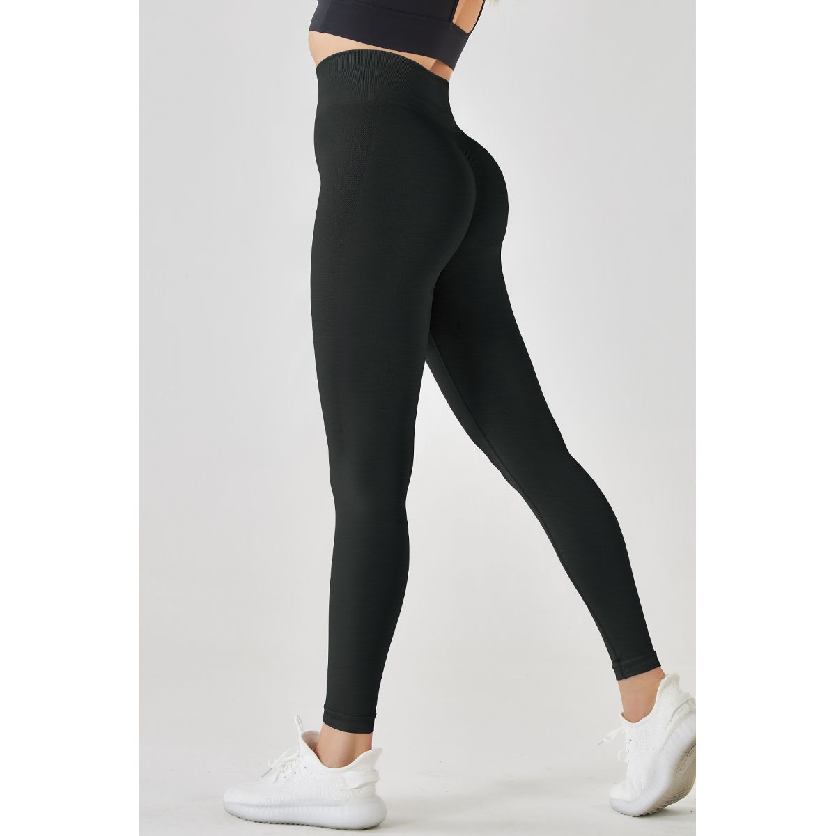 SHAPESHIFT scrunch leggings Black - Medium / Black