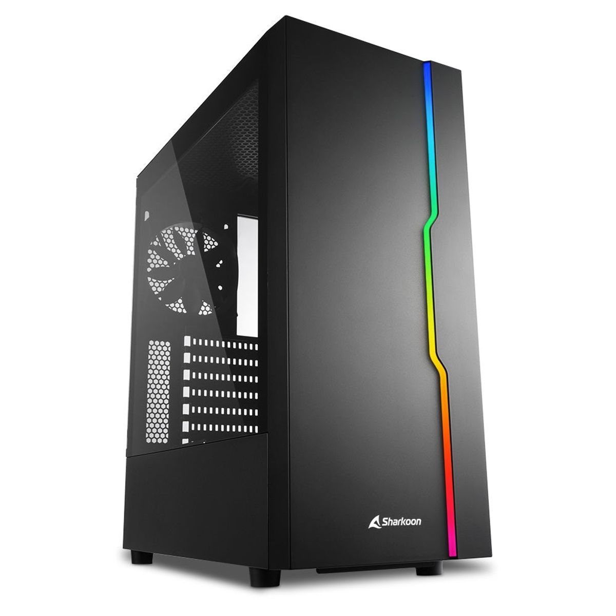 Sharkoon RGB SLIDER, tower case (black)